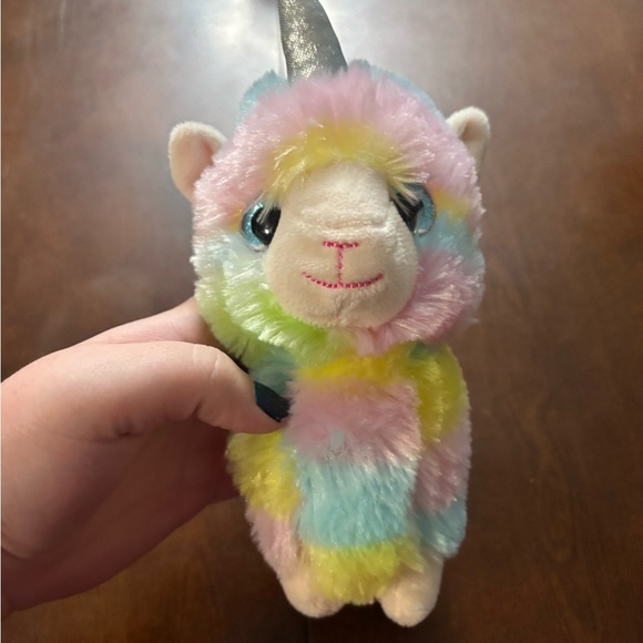 Colorful Plush Unicorn llama Toy - Picture 1 of 4